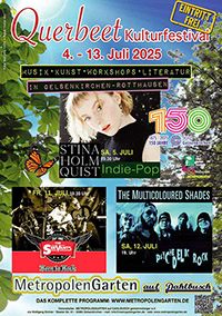 Queerbeet Kulturfestival 2024 - Plakat Highlight als PDF